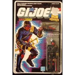  GI Joe 3 3/4 ARAH 1988 Iorn Grenadiers MOC & Sealed Toys 