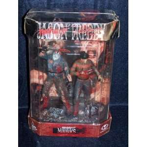  Maniacs Series 1  Jason vs. Freddy Action Figure 2 Pack Toys & Games