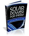   Power for Energy Ebook on CD Best Selling Alternative Energy Book