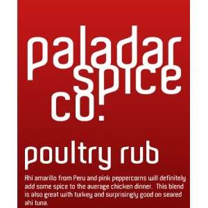  Paladar Spice Company Poultry Rub 