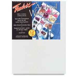  Fredrix Archival Stretched Watercolor 3/4 Profile Cotton 