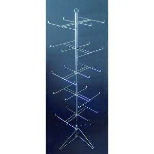  Display, Floor, 5.25 Ft, 4 Tier, Spin