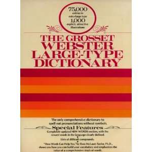   Large Type Dictionary Charles P. Chadsey, Harold Wentworth Books