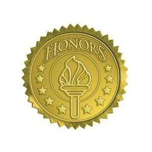  Honors Embossed Certificate Seals