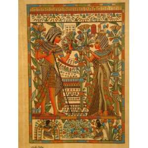 Wedding Card EGYPTIAN PAPYRUS 15x23 in (40x60cm) 