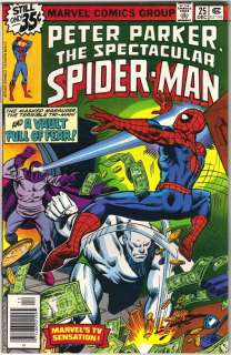 The Spectacular Spider Man Comic Book #25, 1978 VERY FINE   