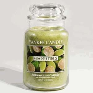    Yankee Ginger Citrus 22oz Housewarmer Candle
