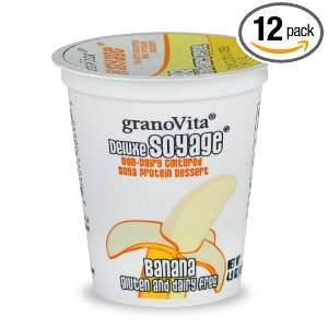 granoVita Delux Soyage Gluten Free, Dairy Free, Banana Yogurt, 4.9 