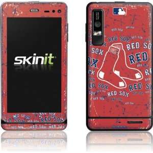  Boston Red Sox   Red Primary Logo Blast skin for Motorola 