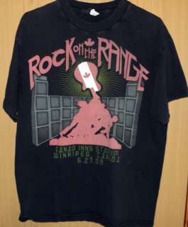   Rock On The Range Winnipeg Canada Concert T Shirt Rancid Rise Against