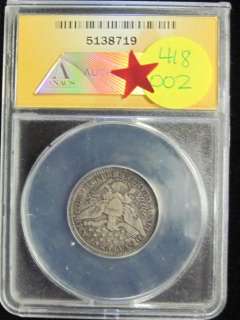1906 D Barber Quarter ANACS F12   Dark Toning   Beautiful Coin 