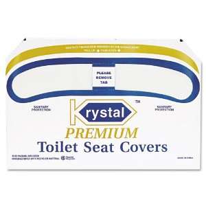  Krystal Products   Krystal   Premium Half Fold Toilet Seat 