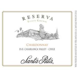  2010 Santa Rita Reserva Chardonnay 750ml Grocery 
