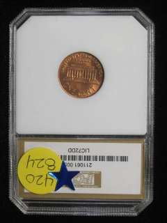 1972 Lincoln Memorial Penny Cent High Grade Slabbed Coin RED DDO 