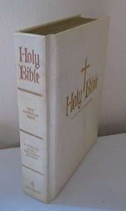 LARGE Vintage Catholic Family Holy Bible orig. box  