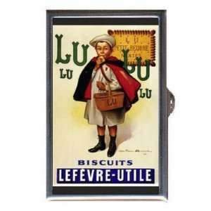  Lefevre Utile Lu Biscuits Ad Coin, Mint or Pill Box Made 