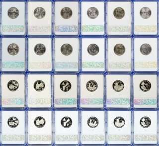 FULL 24 COIN SET   2009 DC & US TERRITORIES QUARTERS  