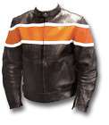 NEW VANSON CSR2 LEATHER MOTORCYCLE JACKET 44 CHEST  