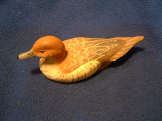Pintail Drake. Fine hand painted duck decoy . Signed G. Rice, 1991 
