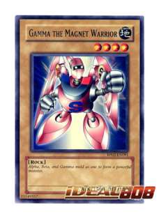 YUGIOH Gamma The Magnet Warrior RP02 EN091 Rare Mint  