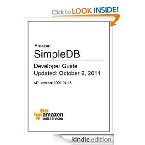  SimpleDB Developer Guide  Web Services  