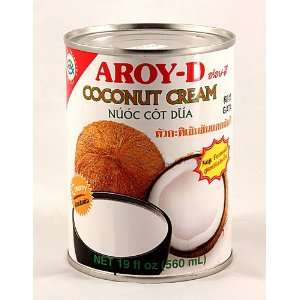 Aroy D Coconut Cream 19oz Grocery & Gourmet Food