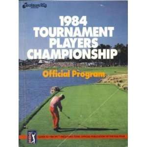 1984 Tournament Players Championship Official Program   Sports 