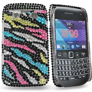   multi waves diomand hard cover case for Blackberry 9790 Electronics