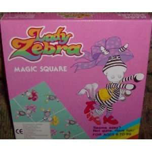  Lady Zebra Magic Square Toys & Games