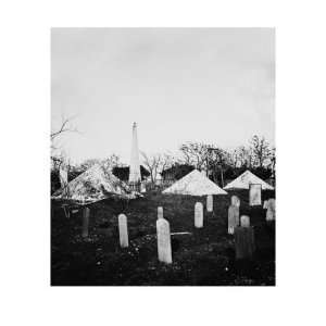 Savannah, GA, Soldiers Graveyard, Civil War Giclee Poster Print, 24x32