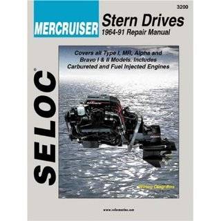 Mercruiser Stern Drives 1964   1991 (Seloc Marine Tune Up and Repair 