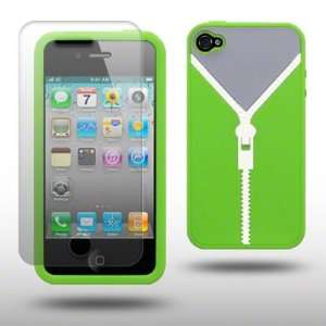   SKIN CASE GREEN WITH SCREEN PROTECTOR BY CELLAPOD CASES Electronics