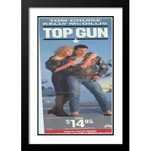  Top Gun 32x45 Framed and Double Matted Movie Poster 