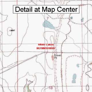   Map   White Lakes, New Mexico (Folded/Waterproof)