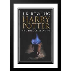  Harry Potter Book Covers 20x26 Framed and Double Matted 