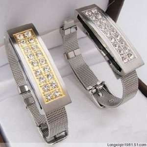  8gb Crystal Bracelet Usb Flash Memory Dive  silvery 