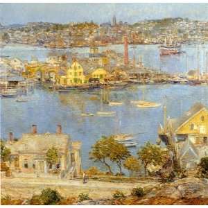  FRAMED oil paintings   Frederick Childe Hassam   24 x 24 