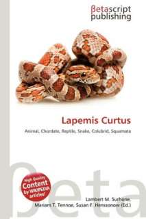   Lapemis Curtus by Lambert M. Surhone, Betascript 