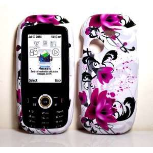  Purple Rose Snap on Cover Hard Case Cell Phone Protector 