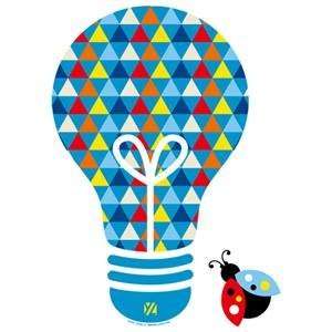   360 Wall Poster/Decal   Lady Bug Light Bulb (Explorer)