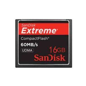  Sandisk 16GB UDMA Extreme CF Card High Speed 60ms Lifetime 