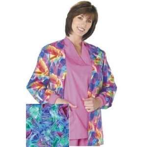  Medline 6109HAPTXS Peaches Cardigan Jacket Harvest Patch 