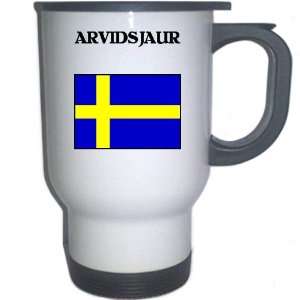 Sweden   ARVIDSJAUR White Stainless Steel Mug
