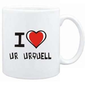 Mug White I love Ur /Urquell  Drinks 