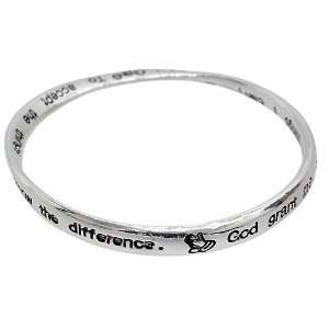  Infinity Bracelet with Quote   God grant me the serenity to accept 