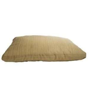  Rectangle Pillow Bed Beige Stripe