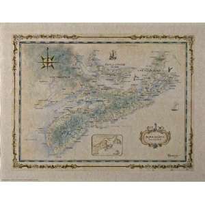  Nova Scotia Map