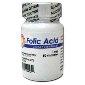   Acid 1 mg. (50 capsules)   Folate (Vitamin B9)