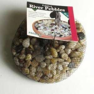  2PK Polished River Pebbles 28oz Bag Mixed Colors (Catalog 