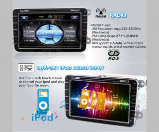 DIN In Dash Android Car DVD Radio Stereo GPS NAV 3G WiFi For VW 